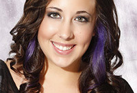 How-to-wear-purple-highlights-side